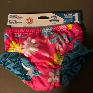 Swim School Reusable Swim Diaper Size 12 Months